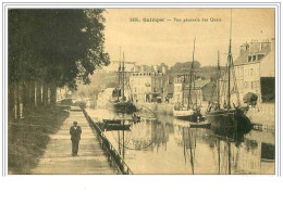 29.QUIMPER.VUE GENERALE DES QUAIS - Quimper