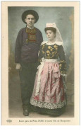 29.PONT L'ABBE.n°5730.JEUNE GARS DE PONT L'ABBE ET JEUNE FILLE DE ROSPORDEN - Pont L'Abbe