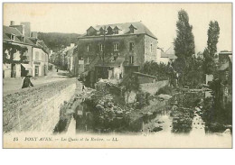 29.PONT AVEN.n°1195.LES QUAIS ET LA RIVIERE - Pont Aven