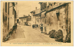 33 . N°41425 . Saint Romain La Virvee.la Grande Rue Et La Poste - Sonstige & Ohne Zuordnung