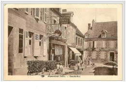 36.AIGURANDE.GRANDE RUE.HOTEL DE FRANCE.HOTEL DU BERRY - Autres & Non Classés