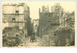 35.SAINT MALO.n°28746.CP PHOTO.1944.RUINES - Saint Malo