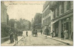 35.DINARD.n°5747.LA GRANDE RUE.STATION DU TRAMWAY.RARE - Dinard