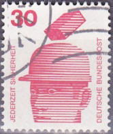 1972 - ALEMANIA - REPUBLICA FEDERAL - PREVENCION DE ACCIDENTES - YVERT 565 - Usados