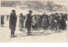 38 . N°48122 . Grenoble . Course De Ski .carte Photo Gaude - Grenoble