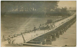 38 . N°43220 . Grenoble..carte Photo. Militaires.pont - Grenoble