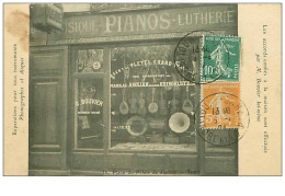 37.TOURS.n°2.MAGASIN G BOUVIER.ACCORDEUR DIPLOME.ACCORDS ET REPARATIONS DE PIANOS.16 PLACE DU PALAIS DE - Tours