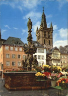 72427192 Trier Marktbrunnen Sankt Gangolph Kirche Trier - Trier