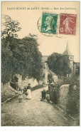 36.ST BENOIT DU SAULT.n°18837.RUE DES GUICHETS - Otros & Sin Clasificación