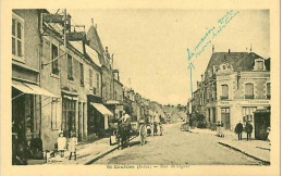 36.SAINT GAULTIER.RUE DE LIGNAC.POSTES TELEPHONES - Otros & Sin Clasificación