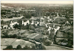 36.MONTIPOURET.n°27279.VUE AERIENNE.CPSM. - Other & Unclassified