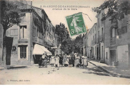 34  .  N° 203133 . SAINT ANDRE DE SANGONIS   .    AVENUE DE LA GARE - Autres & Non Classés