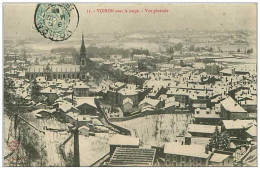 38.VOIRON.n°3768.SOUS LA NEIGE.VUE GENERALE - Voiron