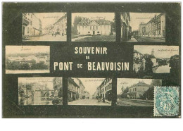 38.PONT DE BEAUVOISIN.n°1217.SOUVENIR.MULTI VUES - Other & Unclassified