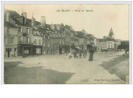 38.LE BLANC.PLACE DU MARCHE - Other & Unclassified