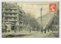 38.GRENOBLE.LE COURS ST ANDRE A L'OCTROI.TACHES .CORNE - Grenoble