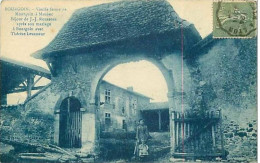 38.BOURGOIN.VIEILLE FERME DE MONTQUIN A MAUBEC.SEJOUR DE J J ROUSSEAU APRES SON MARIAGE A BOURGOIN AVEC THERESE LEVASSEU - Bourgoin