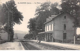 39 .n° 108479 . Saint Agnes . La Gare . Vue Generale . - Sonstige & Ohne Zuordnung