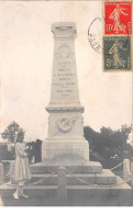 38 .n° 107159 . Les Abrets .carte Postale Photo .monument Aux Morts . - Les Abrets