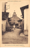 38 . N°106023 . St Jean De Bournay .le Hameau Et La Vieille Chapelle .enfants . - Saint-Jean-de-Bournay