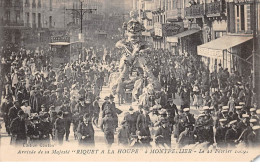 34 . N°106017 . Montpellier .arrivee De Sa Majeste Riquet A La Houpe .en L Etat . - Montpellier