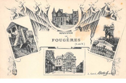 35. N° 103427 .fougeres .souvenir .monuments . - Fougeres