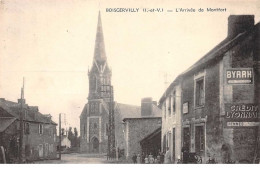 35. N° 103433 .boisgervilly .l Arrivee De Montfort .eglise . - Autres & Non Classés