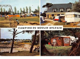 29 . N° 101862 . Cpsm .10x15 Cm .concarneau .le Camping Du Moulin Sylvain . - Concarneau