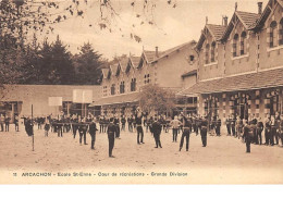 33 . N° 54795.arcachon.ecole St Elme. Cou De Récréation.grande Division - Arcachon