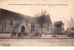 35 . N° 54807.saint Hilaire Des Landes.place De L'eglise.tour En Bois Abritant Les Cloches - Andere & Zonder Classificatie