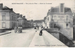 37.n°59020.montbazon.vue Prise Du Pont.hotel Du Croissant - Montbazon
