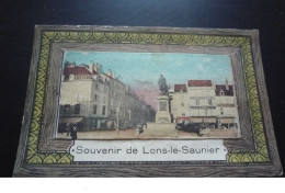 39 - N°206391 - Lons Le Saunier.carte A Systeme . - Lons Le Saunier