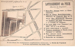 31 - N°72991 - Lotissement Du PECH - Prêts Pour Construire - Carte Publicitaire - Autres & Non Classés