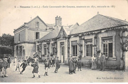 37 - N°73018 - NOUANS - Ecole Communale Des Garçons, Construite En 1871, Restaurée En 1887 - Autres & Non Classés