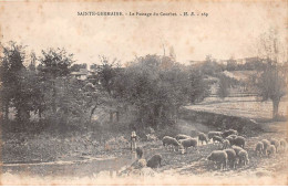 31 - N°72986 - SAINTE-GERMAINE - Le Passage Du Courbet - Troupeau De Moutons - Autres & Non Classés