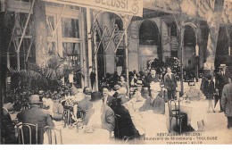 31 - N°70031 - TOULOUSE - Restaurant Belossi - Boulevard De Strasbourg - Carte Avec Un Pli Important, Vendue En L'état - Toulouse