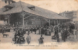 38 - N°111200 - La Côte-Saint-André - Jour De Foire à La Halle - La Côte-Saint-André