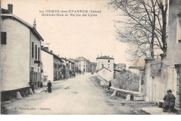38 - N°111195 - La Combe-des-éparres - Grande-Rue Et Route De Lyon - Other & Unclassified
