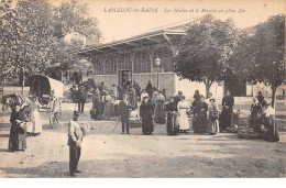 34 - N°111165 - Lamalou-les-Bains - Les Halles Et Le Marché En Plein Air - Lamalou Les Bains