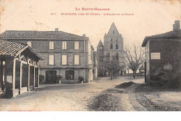 31 - N°110727 - Burgaud - Près St-Cézert - L'église Et La Halle - Andere & Zonder Classificatie