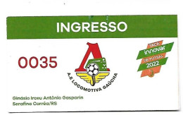 2022 Futsal Abbonamento / Membership / Brasil / Locomotiva - Eintrittskarten