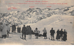 31 . N°205349. Luchon. Plateau Du Superbagnières. Jeu De Concours. Montagne.sports D'hiver. Massif De La Maladetta - Luchon