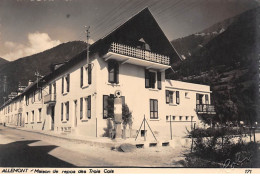 38 .n° 204482.allemont.maison De Repos Des Trois Cols. Cpsm - 15 X 10.5 Cm. - Allemont