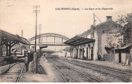 30 - Salindres - SAN21652 - La Gare Et La Passerelle - Autres & Non Classés