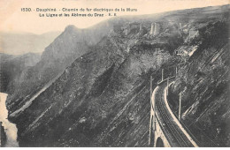 38 - DAUPHINE - SAN24184 - Chemin De Fer Electrique De La Mure - La Ligne Et Les Abîmes Du Drac - Other & Unclassified