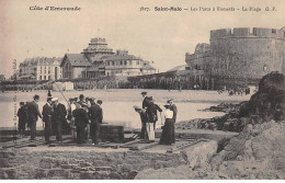 35 - SAINT MALO - SAN24132 - Les Parcs à Homards - La Plage - Saint Malo