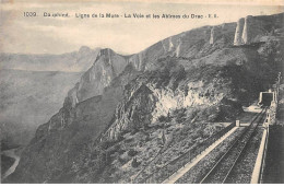 38 - DAUPHINE - SAN24179 - Ligne De La Mure - La Voie Et Les Abimes Du Drac - Andere & Zonder Classificatie
