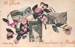 38 - GRENOBLE - SAN24171 - Je Vous Envoie Ces Fleurs - Grenoble