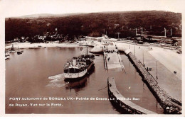 33 - Bordeaux - SAN20435 - Port Autonome - Môle D'escale Du Bac De Royan - Pointe De Grave - Vue De La Forêt -CPSM - Bordeaux