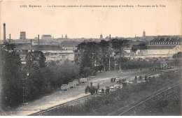 35 - Rennes - SAN20449 - La Courrcuze D'embarquement Des Troupes D'Artillerie - Panorama De La Ville - Rennes